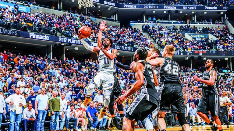 Memphis Grizzlies at the FedEx Forum in Memphis, Tennessee.
