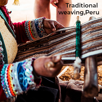 Traditional Weaving in Peru
