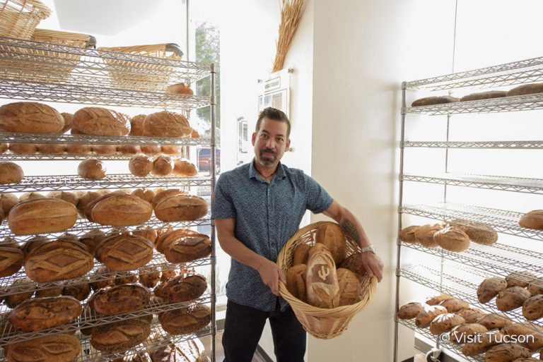 Artisanal bakery. Visit Tucson with Charitable Travel