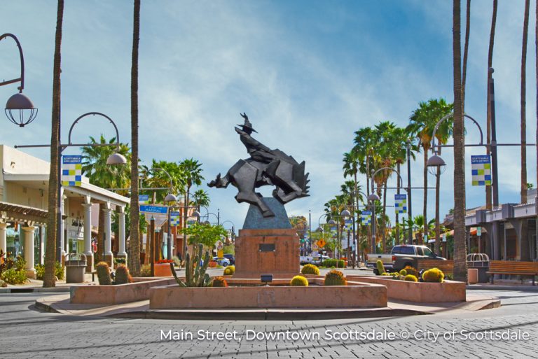 Main Street Downtown Scottsdale - Scottsdale Arizona 14Jul21