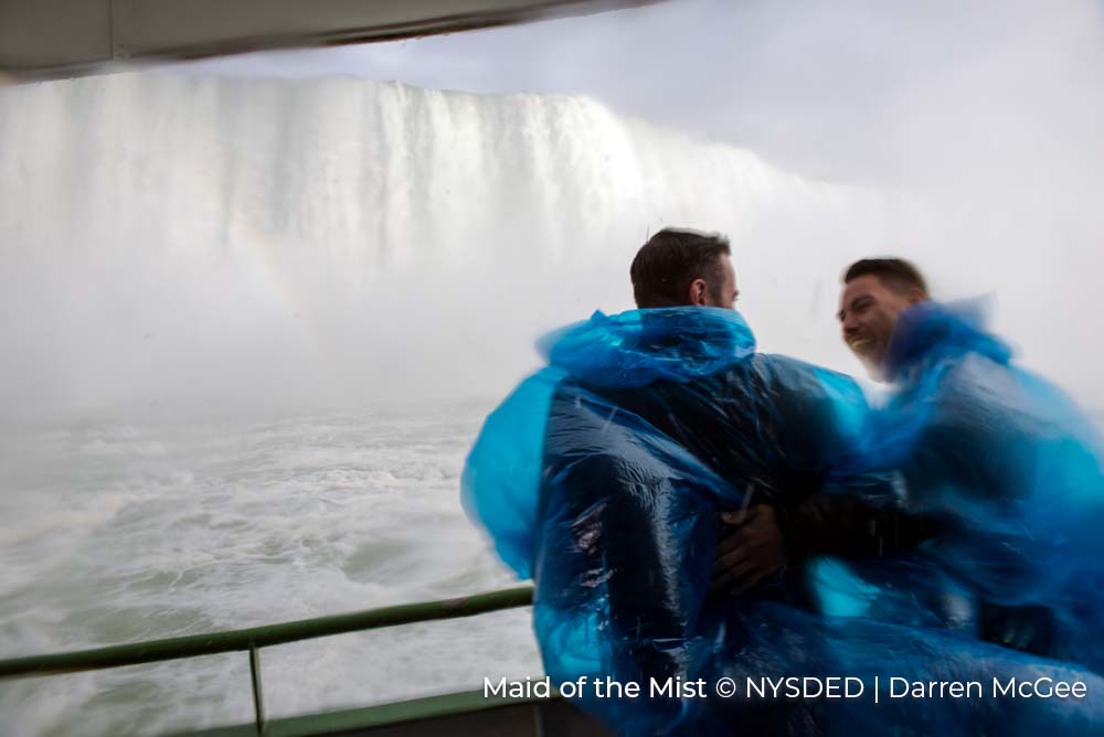 Maid of the Mist Credit to NYSDED and Darren McGee. 27Jan22