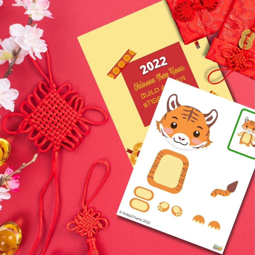 tiger-papercraft-chinese-new-year-IG KiddyCharts printables 10Feb22