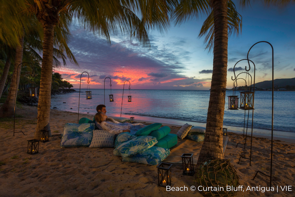 Beach Romance Curtain Bluff, Antigua Van Isacker Exclusive 22Aug22