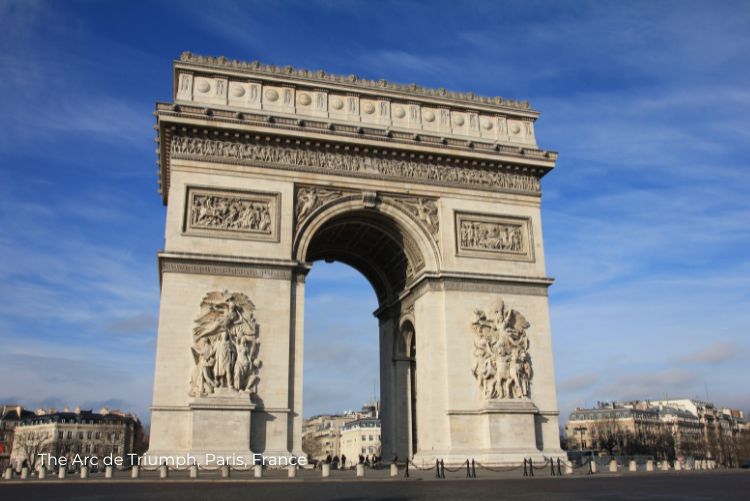 Paris, France Arc de Triumph 09Aug22