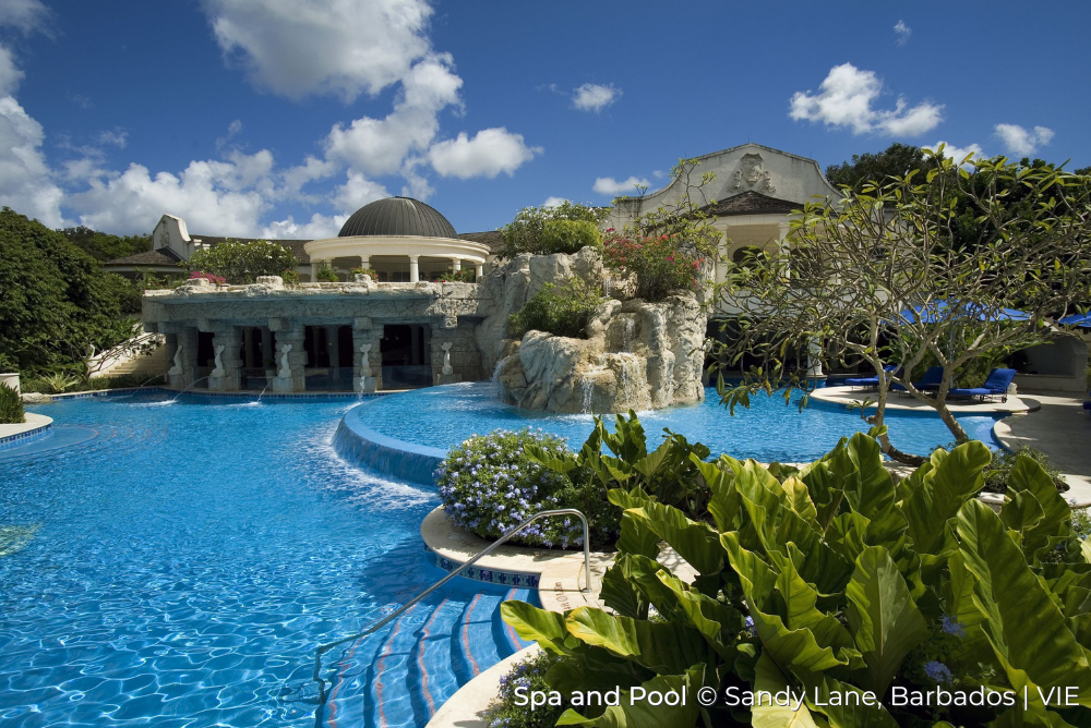 Spa and pool Sandy Lane Barbados Van Isacker Exclusive 22Aug22