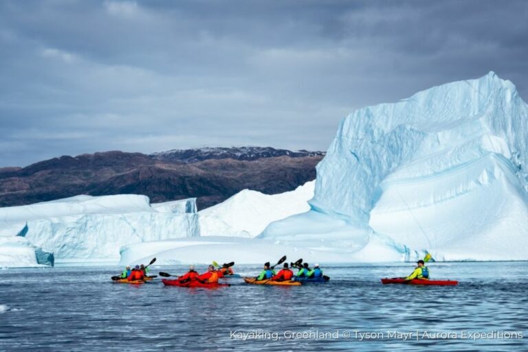Greenland Kayaking Aurora Expeditions 13Dec22