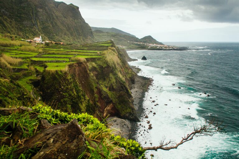 View of coast line, Flores, Azores - Unsplash