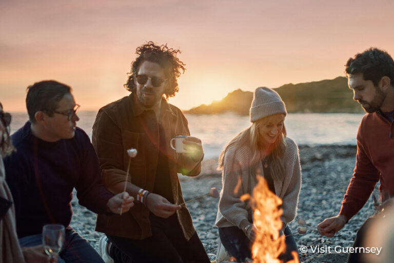 Friends bonfire beach cc Visit Guernsey