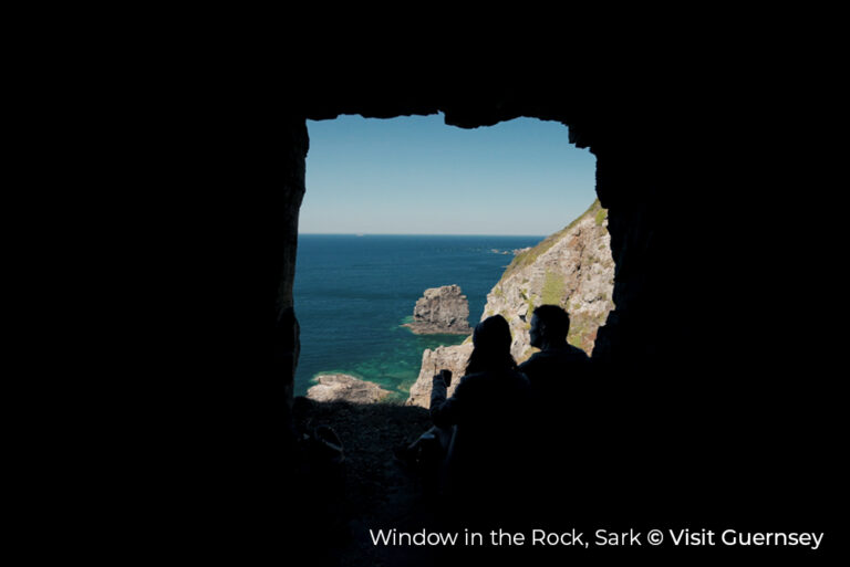 Window in the Rock Sark cc Visit Guernsey 03Feb23