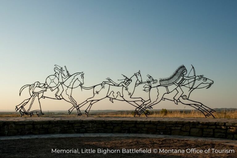 Great American West Little Big Horn Battlefield memorial 22March23