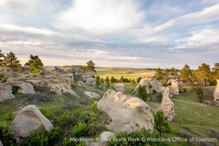 Great American West Medicine Rocks State Park Montana Office of Tourism 28March23