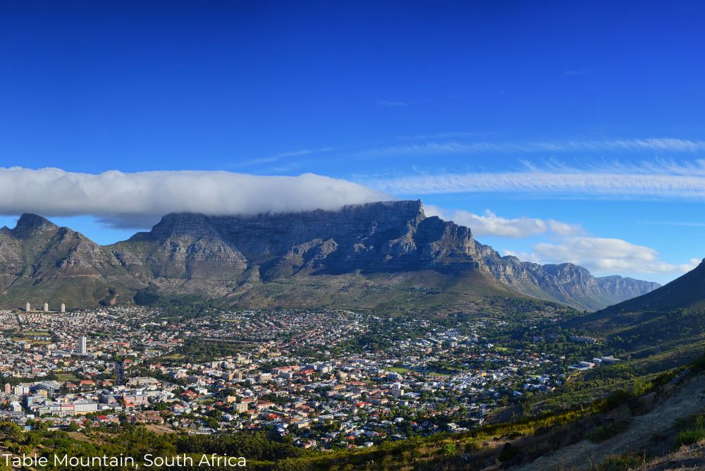 Lizzi Luxury Edit Wonders of the world Table Montain, South Africa 02Mar23