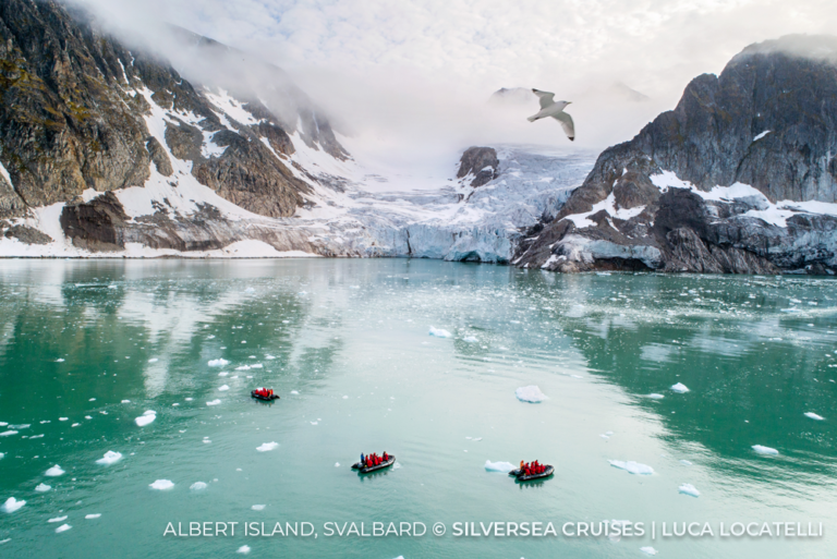 Albert Island, Svalbard cc Luca Locatelli Silversea Cruises 13Apr23