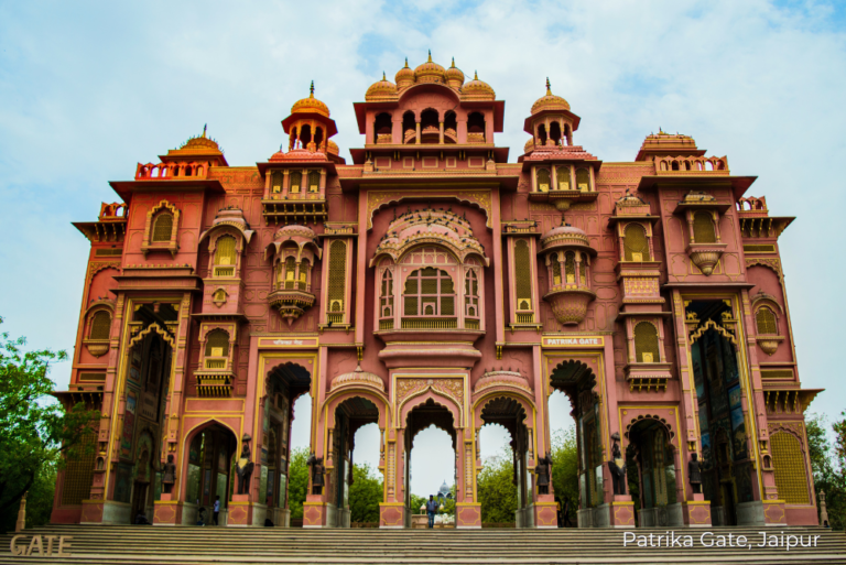 Patrika Gate, Jaipur, India - Wildlife SOS Golden Triangle Tour 13Apr23