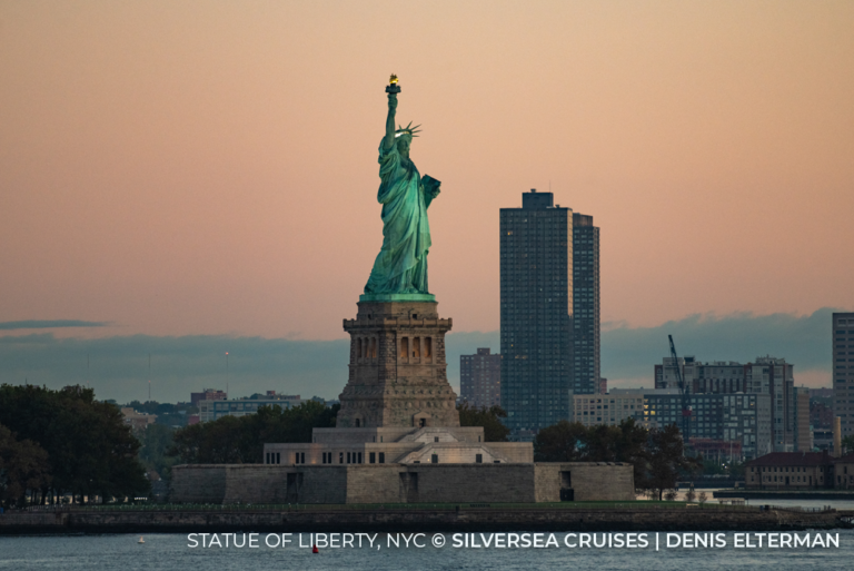 Statue of Liberty cc Denis Elterman Silversea Cruises 13Apr23