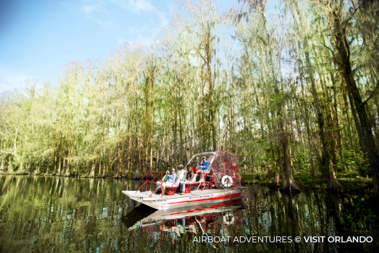Airboat swamp Orlando Sustainable Florida 31May23