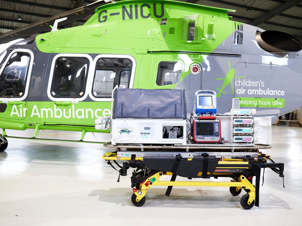 Childrens Air Ambulance equipment 10May23