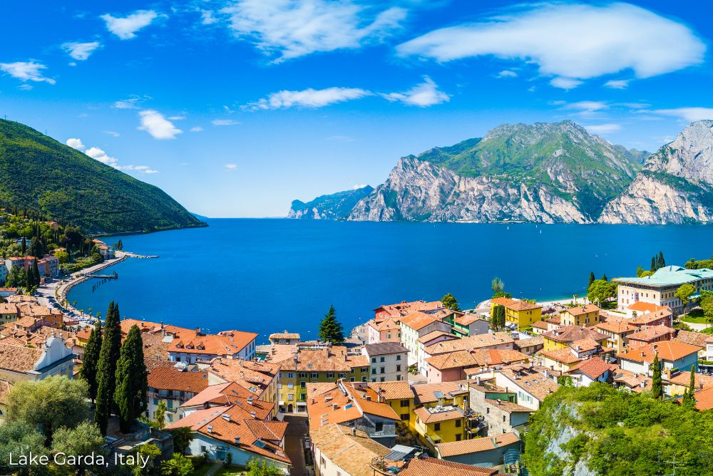 Highlights of Italy Lake Garda, Italy town view 25May23
