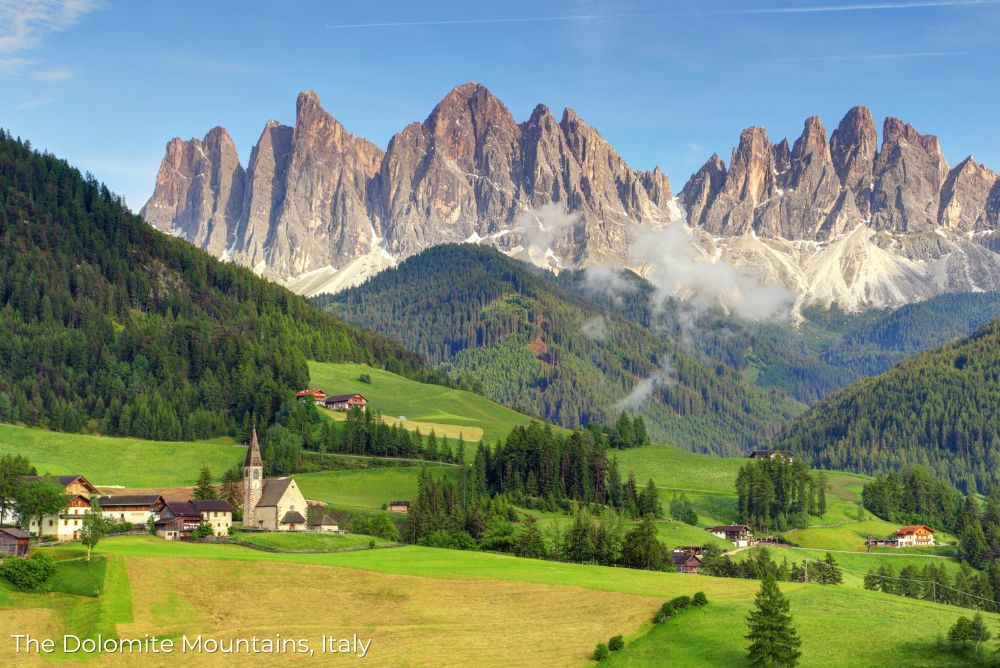 Highlights of Italy The Dolomite Mountains Italy 25May23