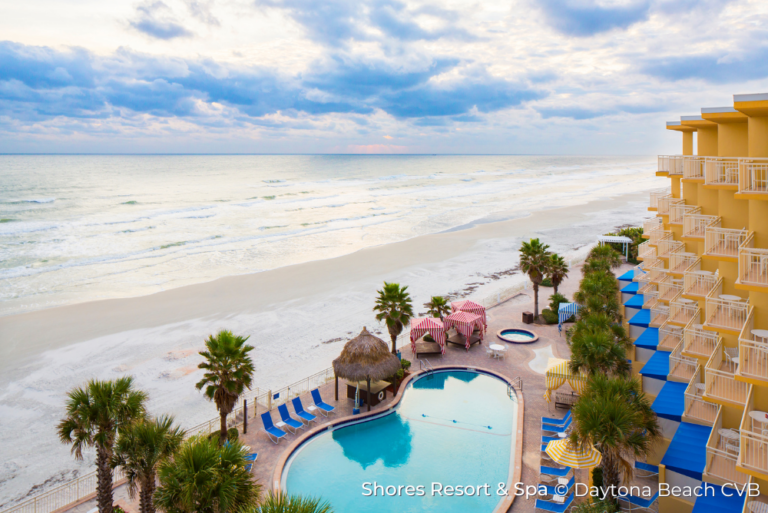 Shores Resort & Spa pool Sustainable Daytona Beach 30May23