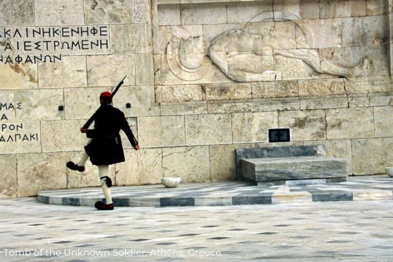 The Wonders of Athens The Roman Agora Athens Tomb of the unknown soldier patrol 23May23
