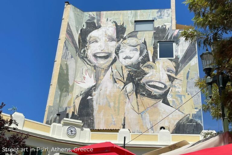 The Wonders of Athens street art in Psiri 23May23