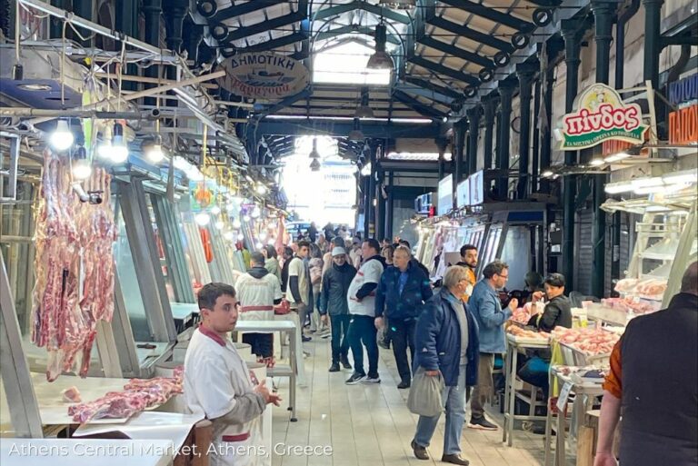 The wonders of Athens Athens Central Meat Market updated 23May23