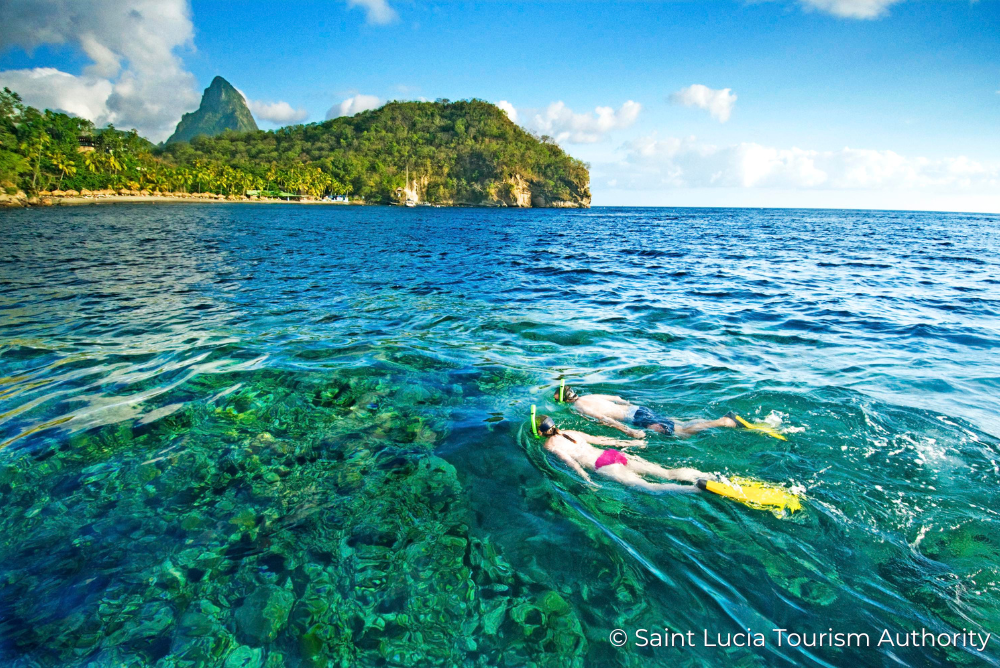 snorkelling Saint Lucia Tourism Authority 16May23