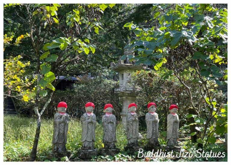 In the footsteps of Samurai Issue Buddhist Jizo Statues 17 JulAug23 31Jul23