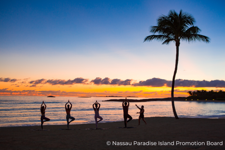Yoga on the Beach Sustainable Nassau Paradise Island 20Jul23