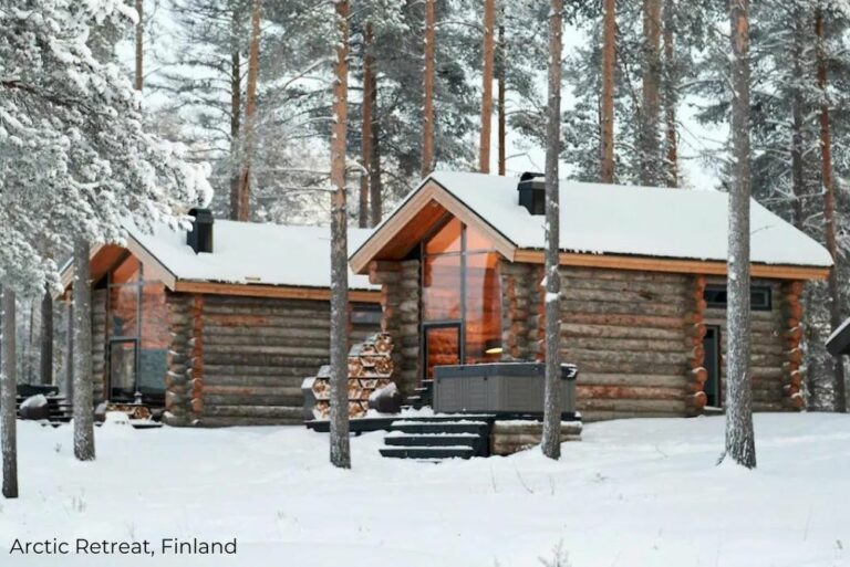 Lizzis Luxury Edit_ Fantastic Christmas Holiday Options arctic retreat, Finland snow 30Aug23