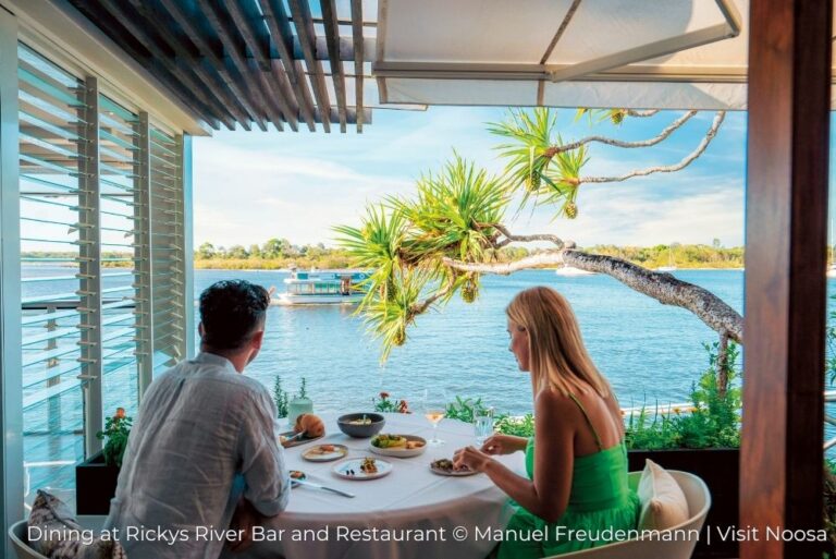 Noosa Dining at Rickys River Bar and Restaurant 23Aug23