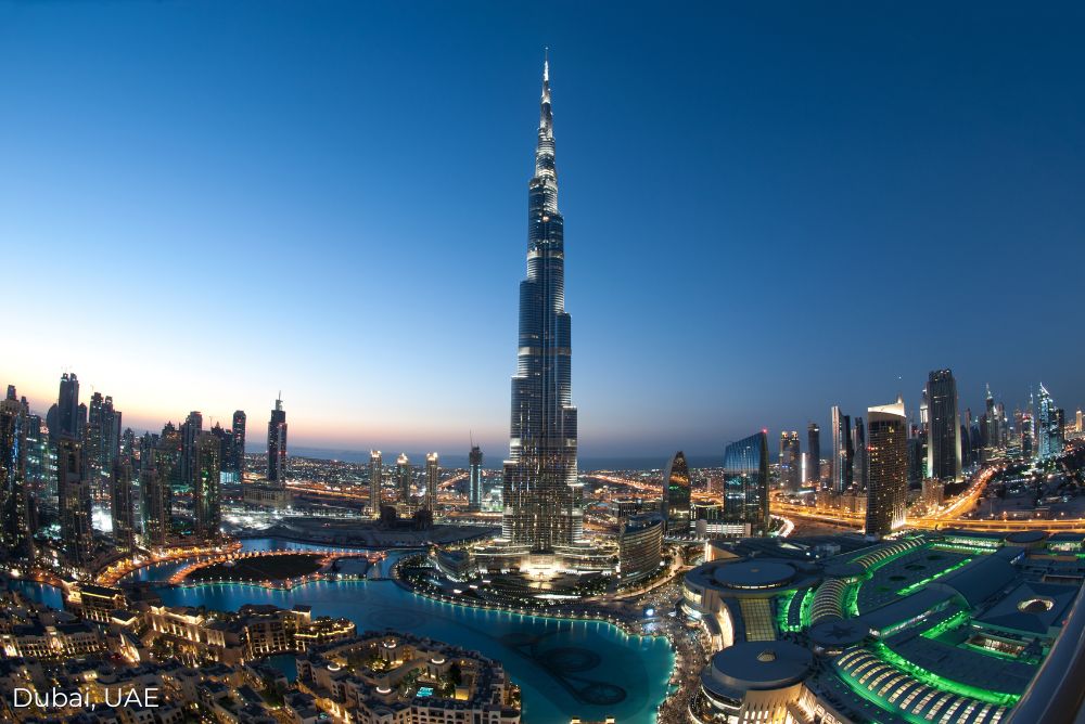 Dubai UAE nightscape2 28Sep23