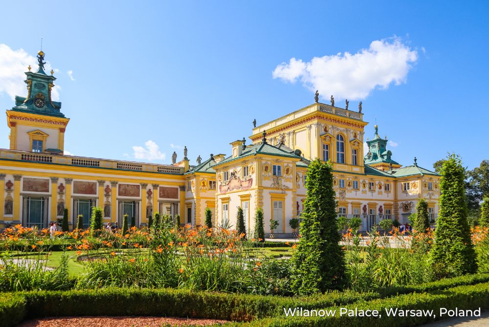 Wilanow Palace, Poland destination page 29Sep23