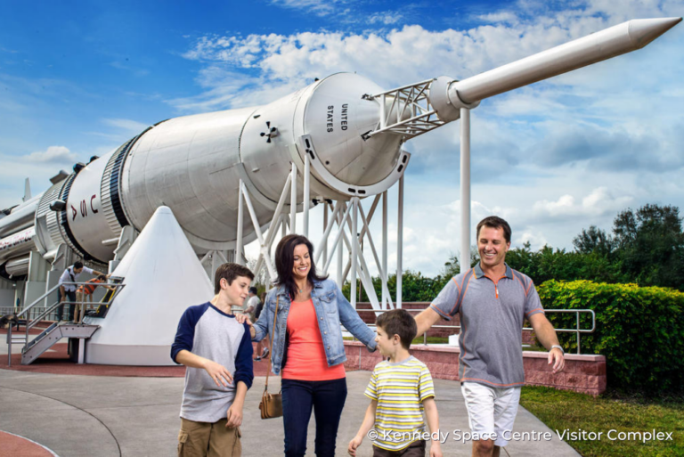 Kennedy Space Centre destination page famiy shot 29Sep23