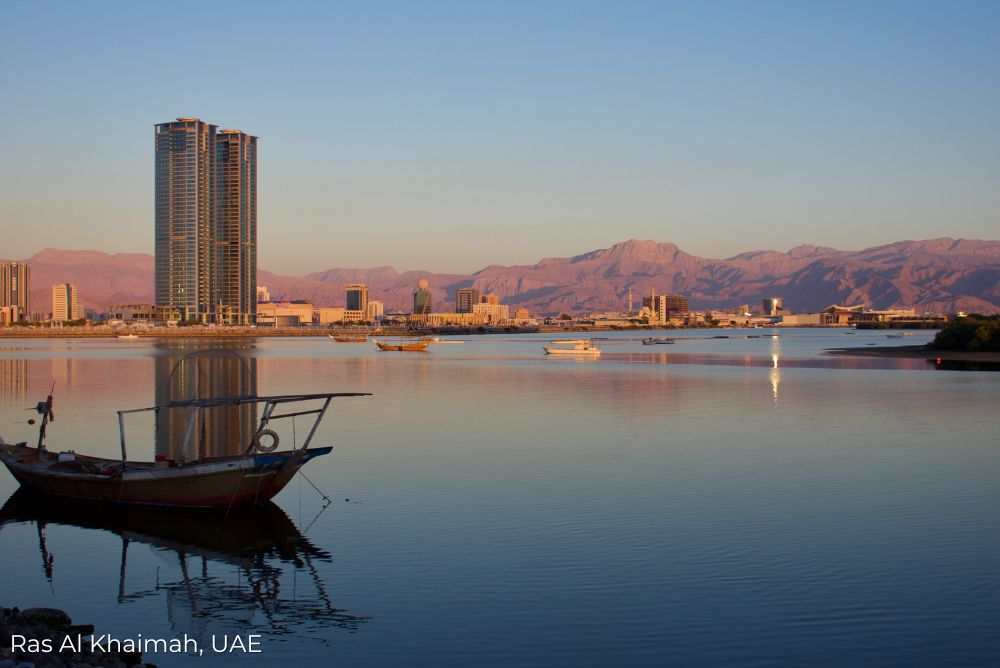 Lizzi's Luxury Edit_ New year, new destinations Ras Al Khaimah lake and city view 14th December 2023 12Dec23