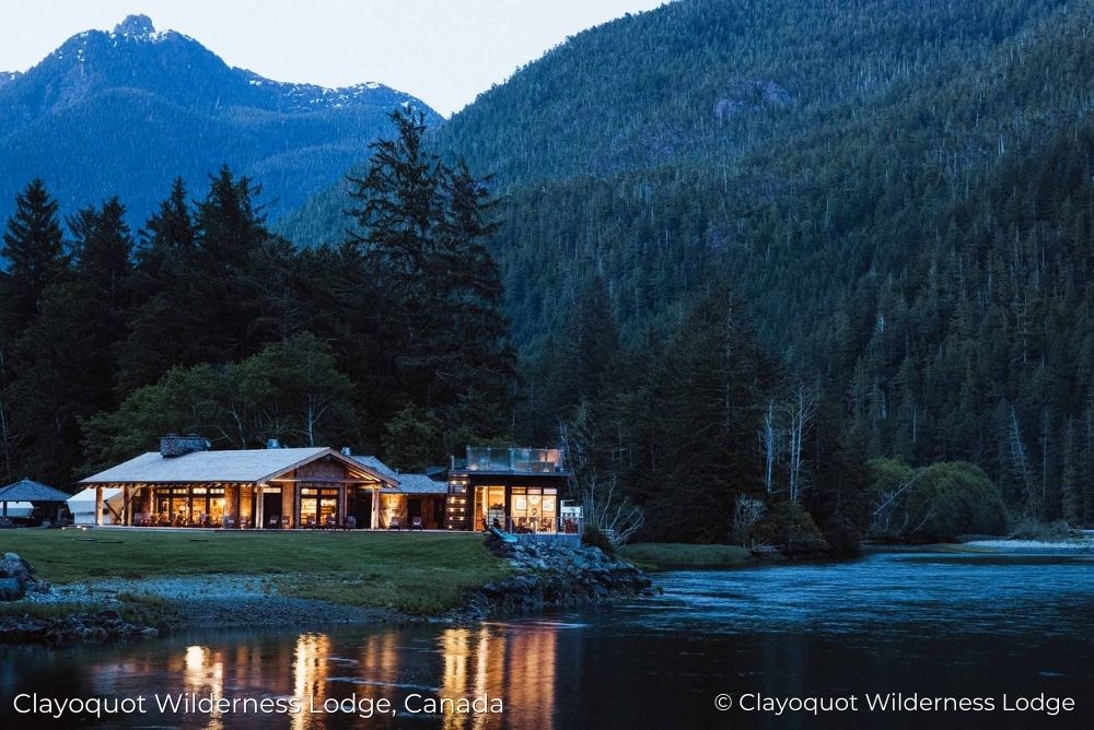Off the scale travel experiences Clayoquot Wilderness Lodge, Canada
