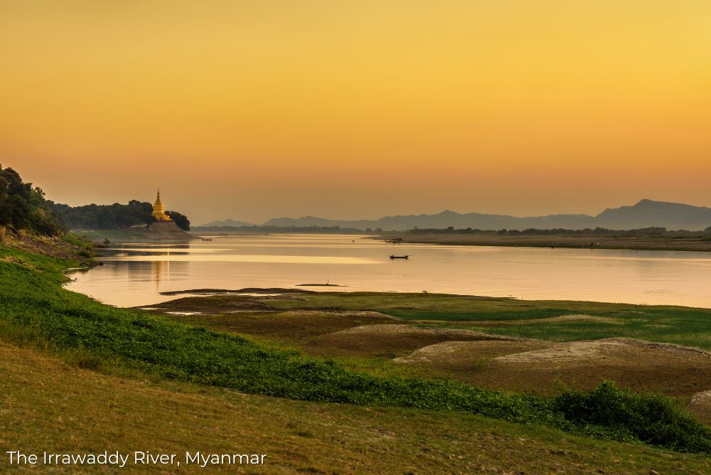 Off the scale travel experiences The Irrawaddy River, Myanmar 31Jan24
