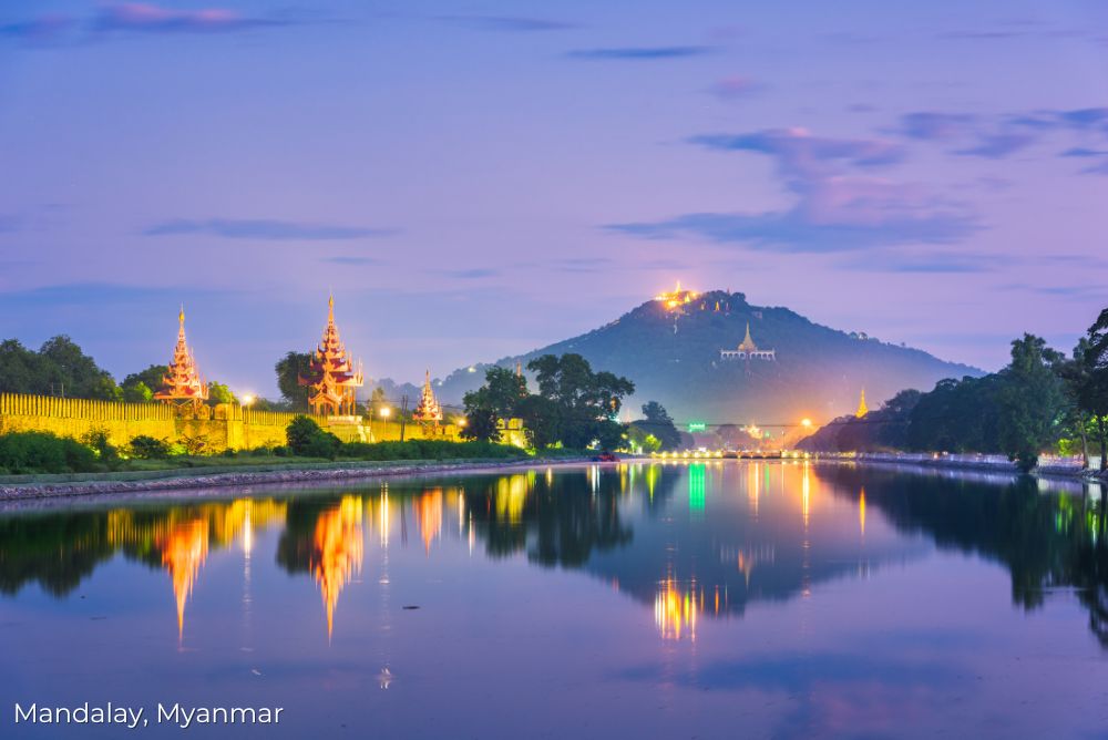 Off the scale travel experiences The Irrawaddy River, Myanmar Mandalay 31Jan24