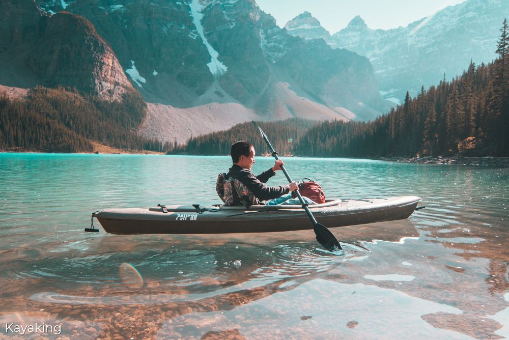 The best holidays to keep active man sea kayaking Canada 17Jan24